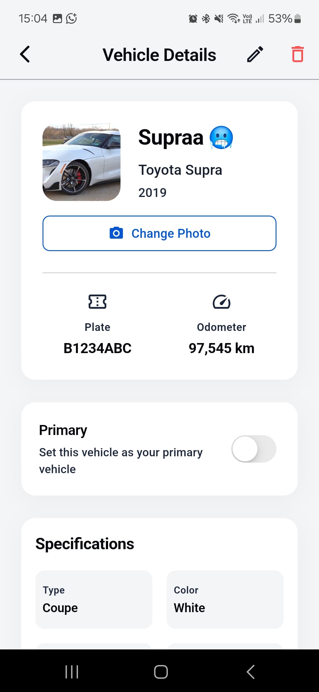 OtoLog screenshot 2